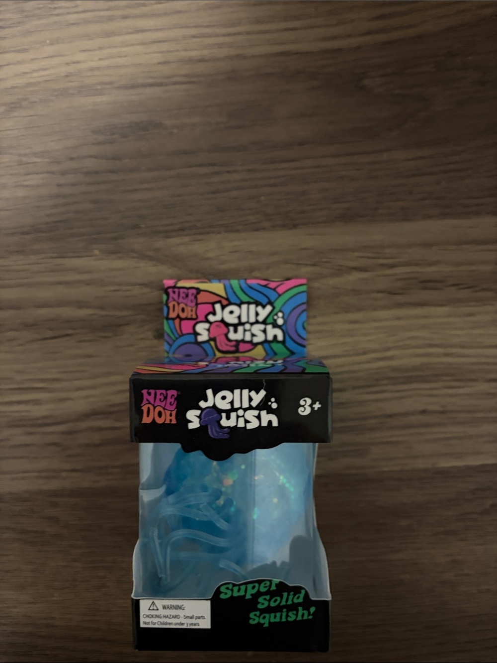 Jelly Squish Super Solid Squish! Kids Toy - Blue